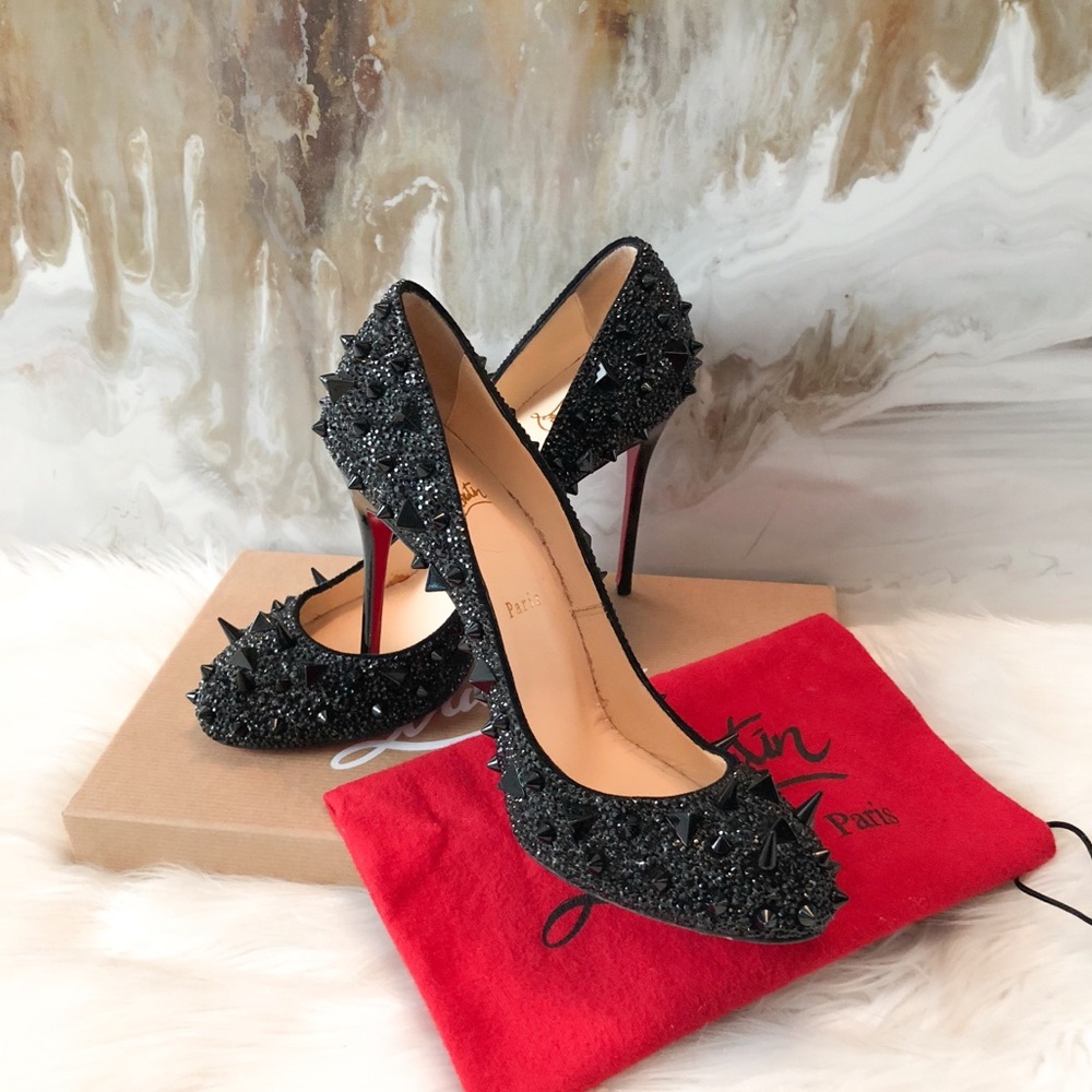 Christian Louboutin Strass Pot Pourri Fifi Heels